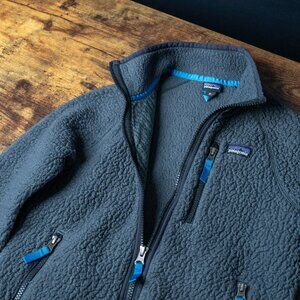 Patagonia Boy's Fleece Gray Medium